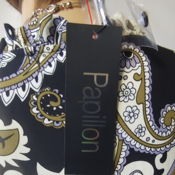 Papillon Paisley Swing Dress    Med - Picture 6 of 7